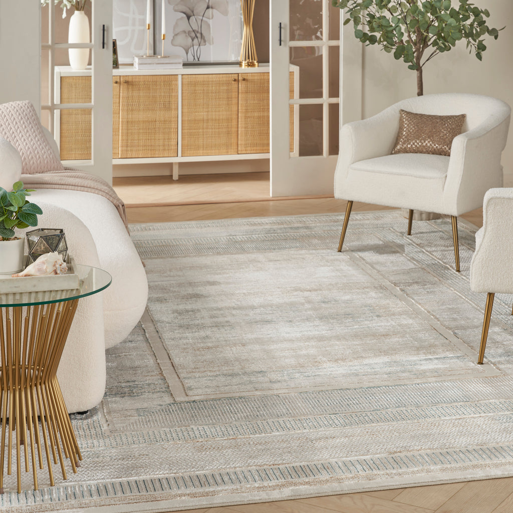 nourison glitz glz07 ivory multicolor rug