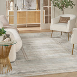 nourison glitz glz07 ivory multicolor rug