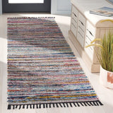 safavieh clearance rag rug rar301f black rug