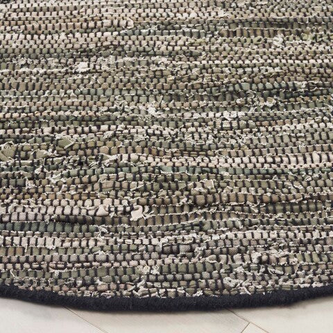 safavieh clearance rag rug rar301y dark green rug