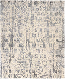 nourison silk shadows sha19 ivory grey rug
