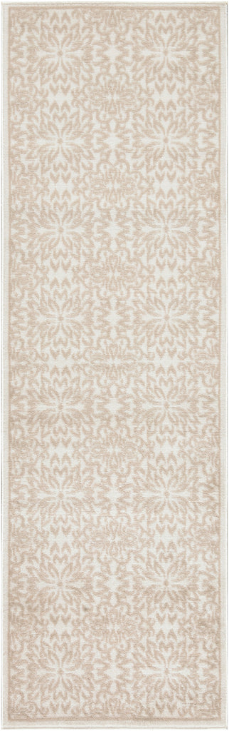 nourison jubilant jub06 ivory beige rug