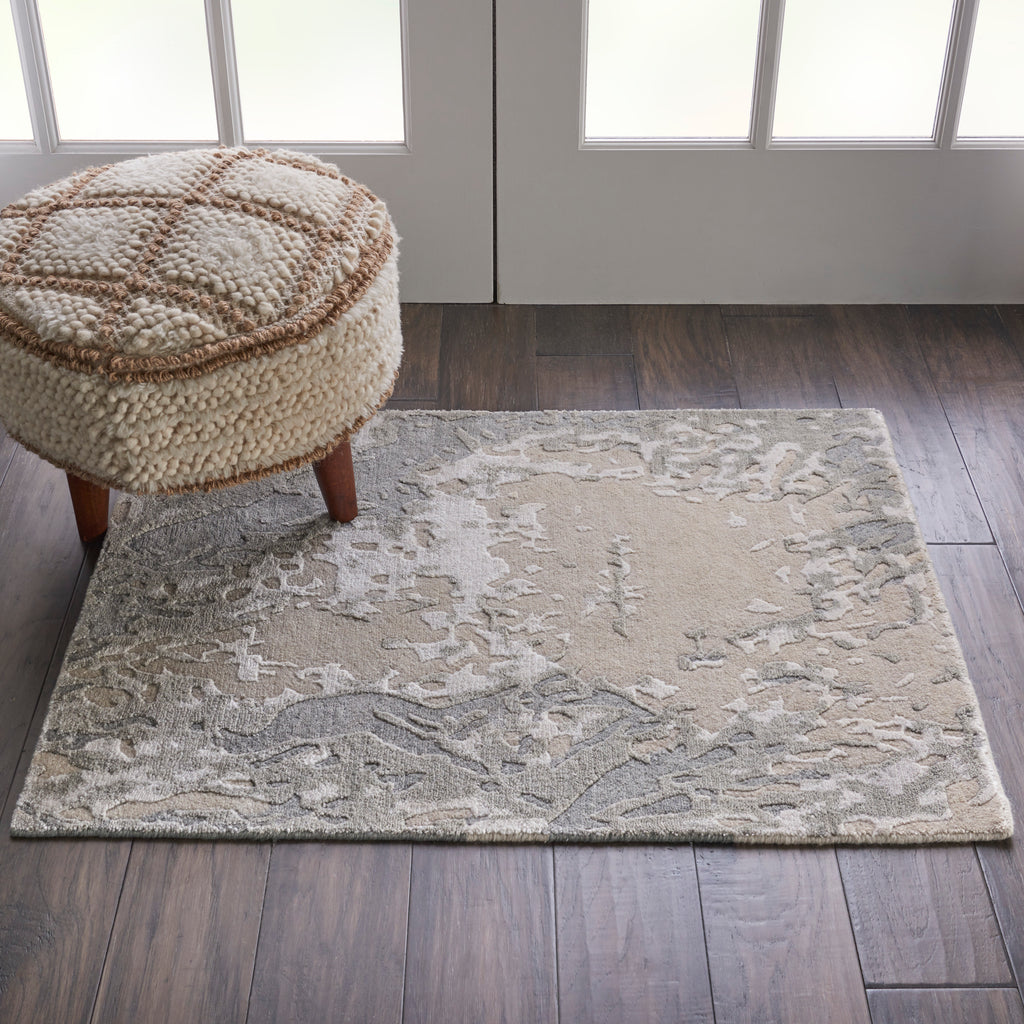 nourison silk shadows sha17 sand rug