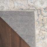 nourison astra machine washable asw12 silver grey rug
