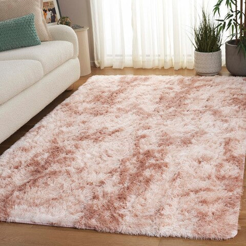 safavieh clearance rainbow shag rbo100b beige rug