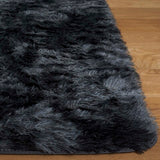 safavieh clearance rainbow shag rbo100f dark grey rug