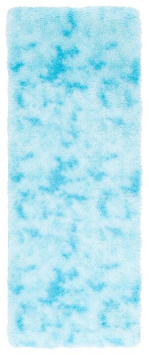 safavieh clearance rainbow shag rbo100j aqua rug
