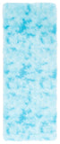 safavieh clearance rainbow shag rbo100j aqua rug