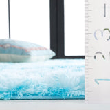 safavieh clearance rainbow shag rbo100j aqua rug