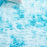 safavieh clearance rainbow shag rbo100j aqua rug