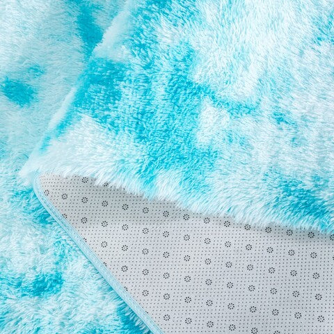 safavieh clearance rainbow shag rbo100j aqua rug