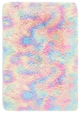 safavieh clearance rainbow shag rbo100r rainbow rug
