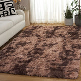 safavieh clearance rainbow shag rbo100t brown rug