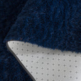 safavieh clearance rainbow shag rbo101n navy rug