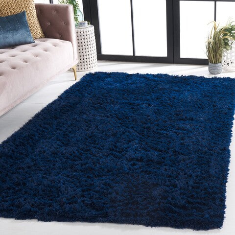 safavieh clearance rainbow shag rbo101n navy rug