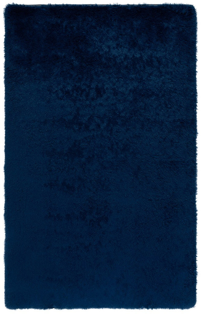safavieh clearance rainbow shag rbo101n navy rug