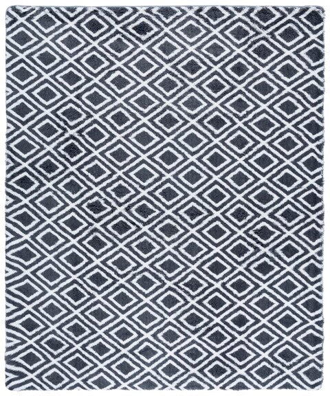 safavieh clearance rainbow shag rbo102h charcoal rug