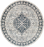 Hauteloom Rebe RBRG Black Machine Made Polyester Rug