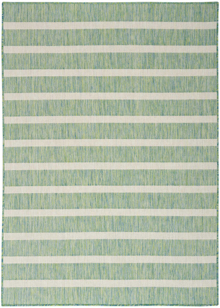 nourison positano pos03 blue green ivory rug