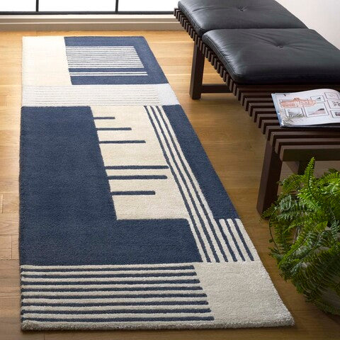 safavieh clearance rodeo drive rd176n navy rug