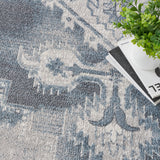 nourison astra machine washable asw11 blue ivory rug