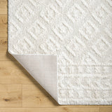 Hauteloom Eivin HRDOEIVINA1 Cream Machine Made Polyester Rug