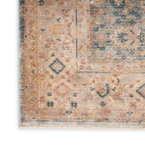 nourison luxurious lrs03 ivory blue rug