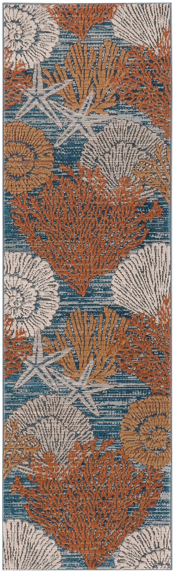 nourison seaside sds04 blue multicolor rug