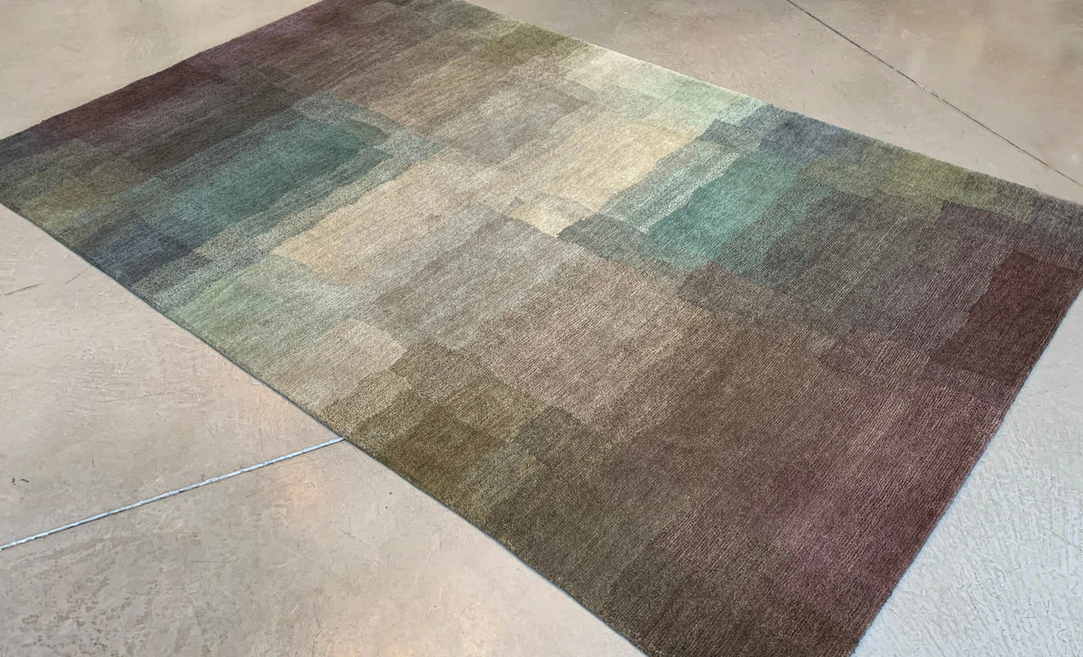 Tibet Rug Company 100 CT Reflections Plum Rug