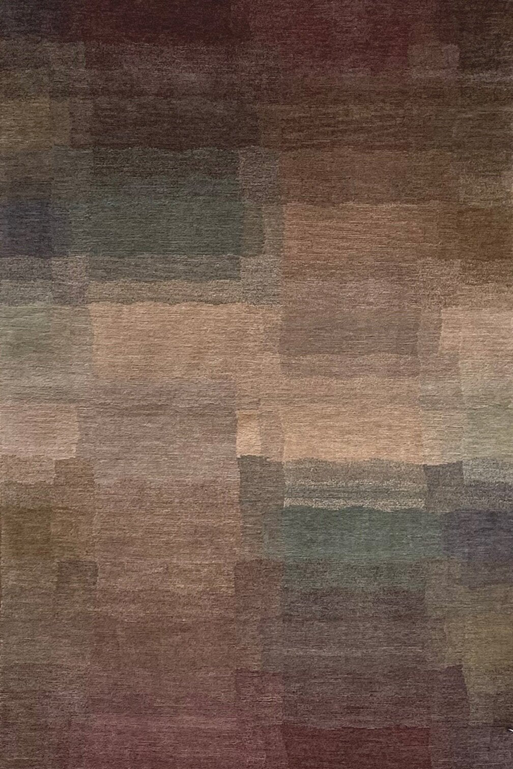 Tibet Rug Company 100 CT Reflections Plum Rug