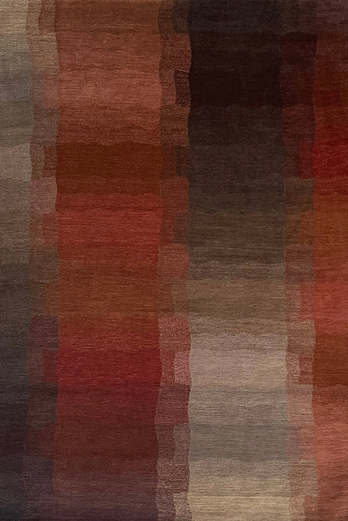 Tibet Rug Company 100 CT Reflections Red Rug