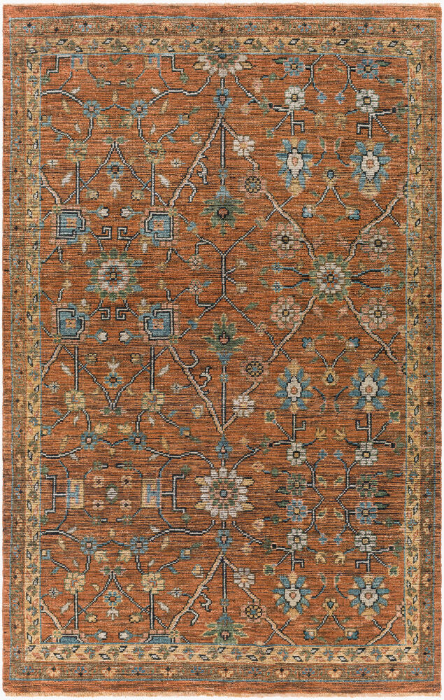 surya reign reg 2301 dark brown rug