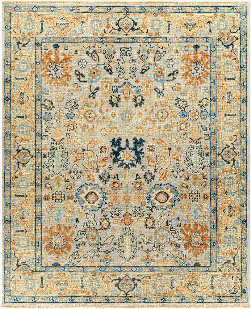 surya reign reg 2314 blue rug