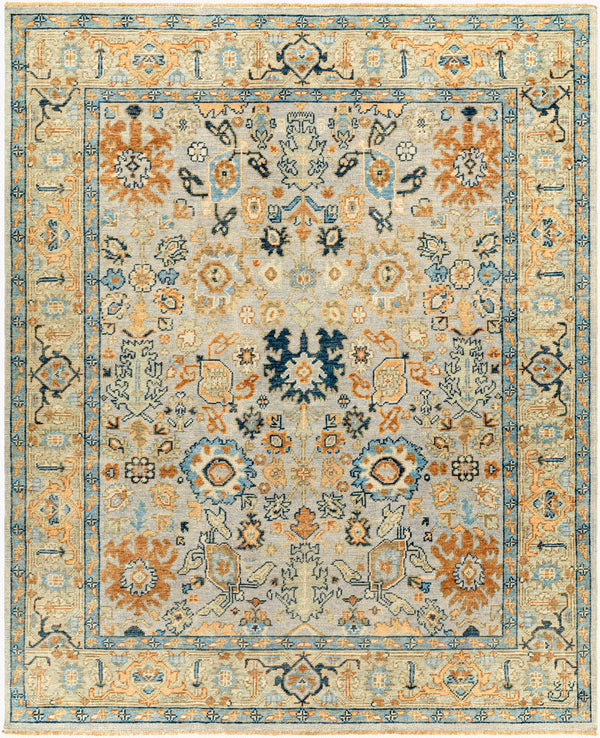 surya reign reg 2314 blue rug