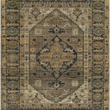 surya reign reg 2326 dark brown rug