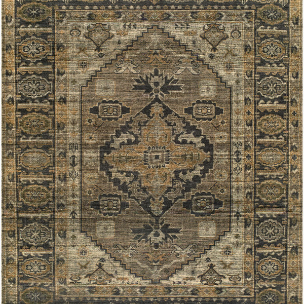 surya reign reg 2326 dark brown rug