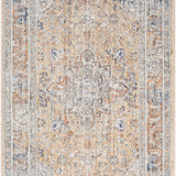 nourison elegant heirlooms elh01 grey gold rug