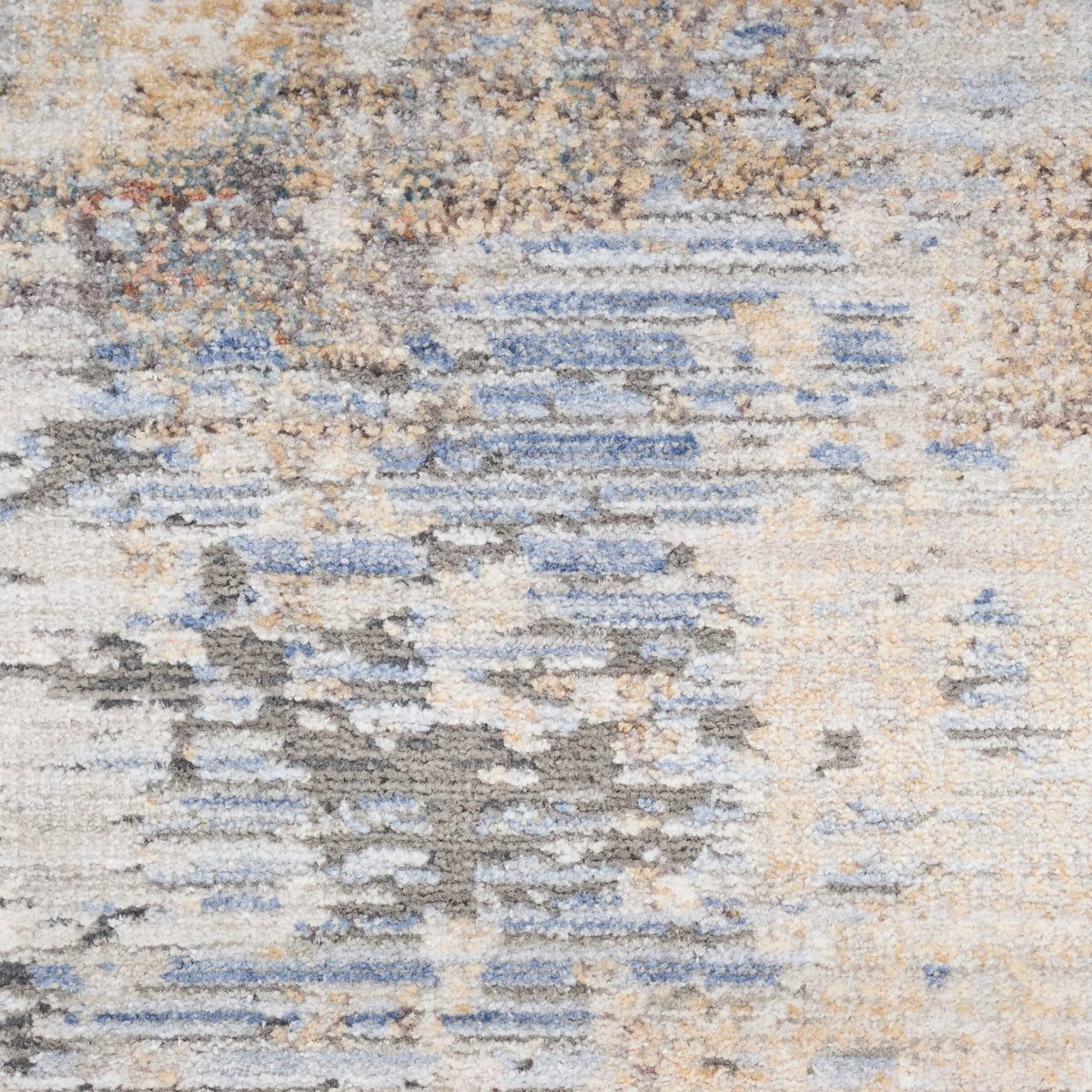 nourison abstract hues abh01 grey blue rug