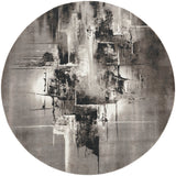 nourison twilight twi30 grey ivory black rug