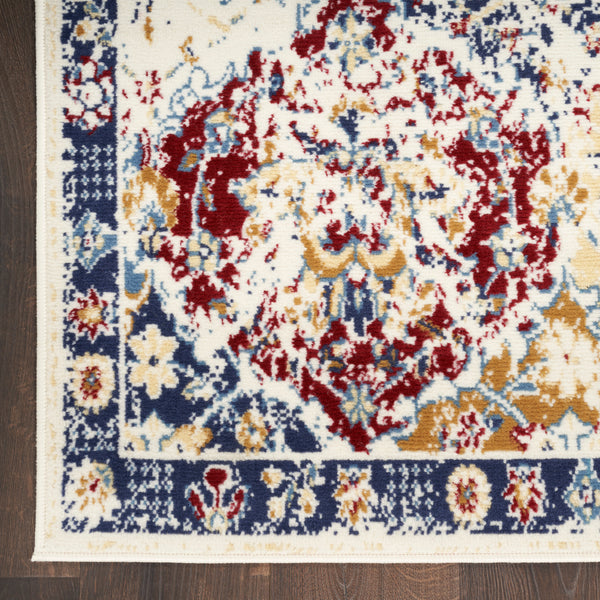 nourison grafix grf31 blue multicolor rug
