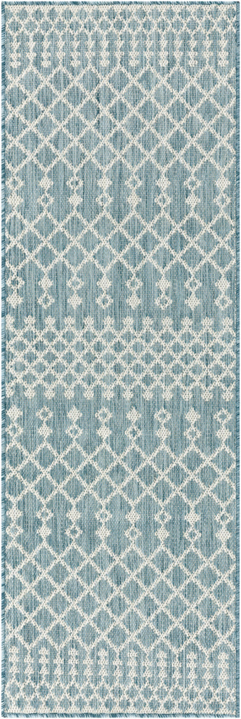 nourison positano pos02 aqua rug