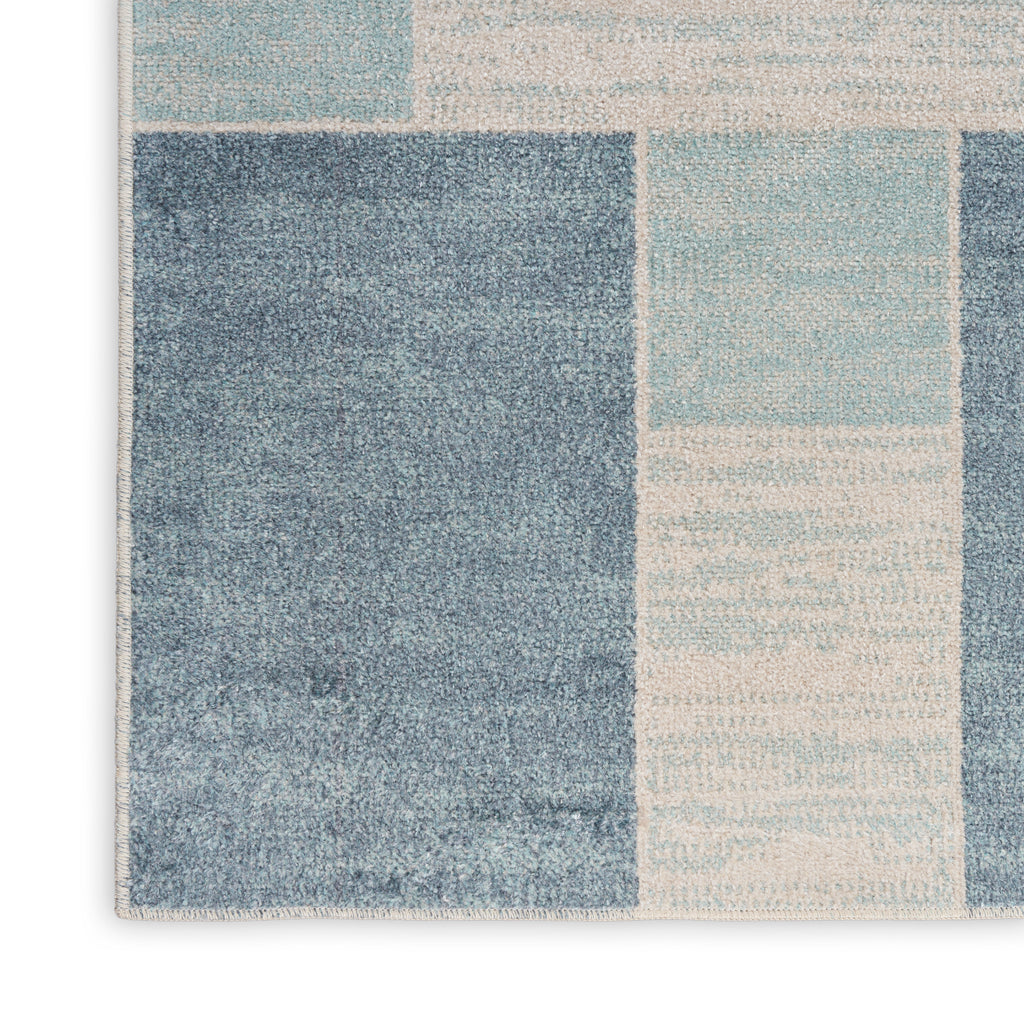 nourison astra machine washable asw09 blue ivory rug