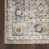 nourison astra machine washable asw16 gold grey rug