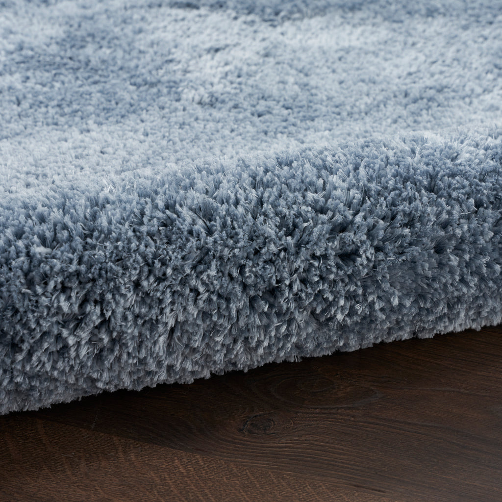 nourison dreamy shag drs05 light blue rug