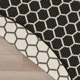 nourison twist reversible tws01 black rug