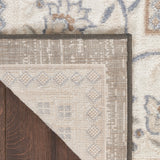 nourison serenity home srh02 ivory grey blue rug