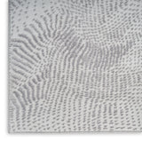 nourison central park west cep01 grey rug