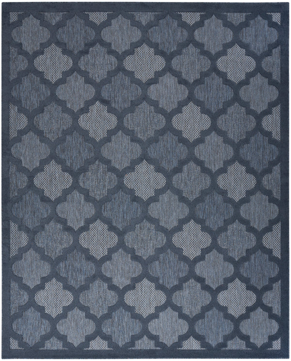 nourison easy care nes01 navy blue rug