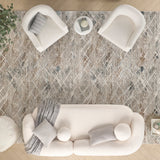 nourison glitz glz11 grey multicolor rug