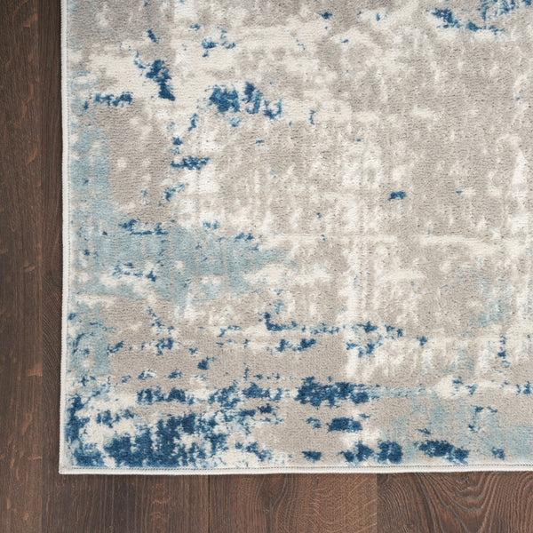 nourison quarry qua01 ivory grey blue rug